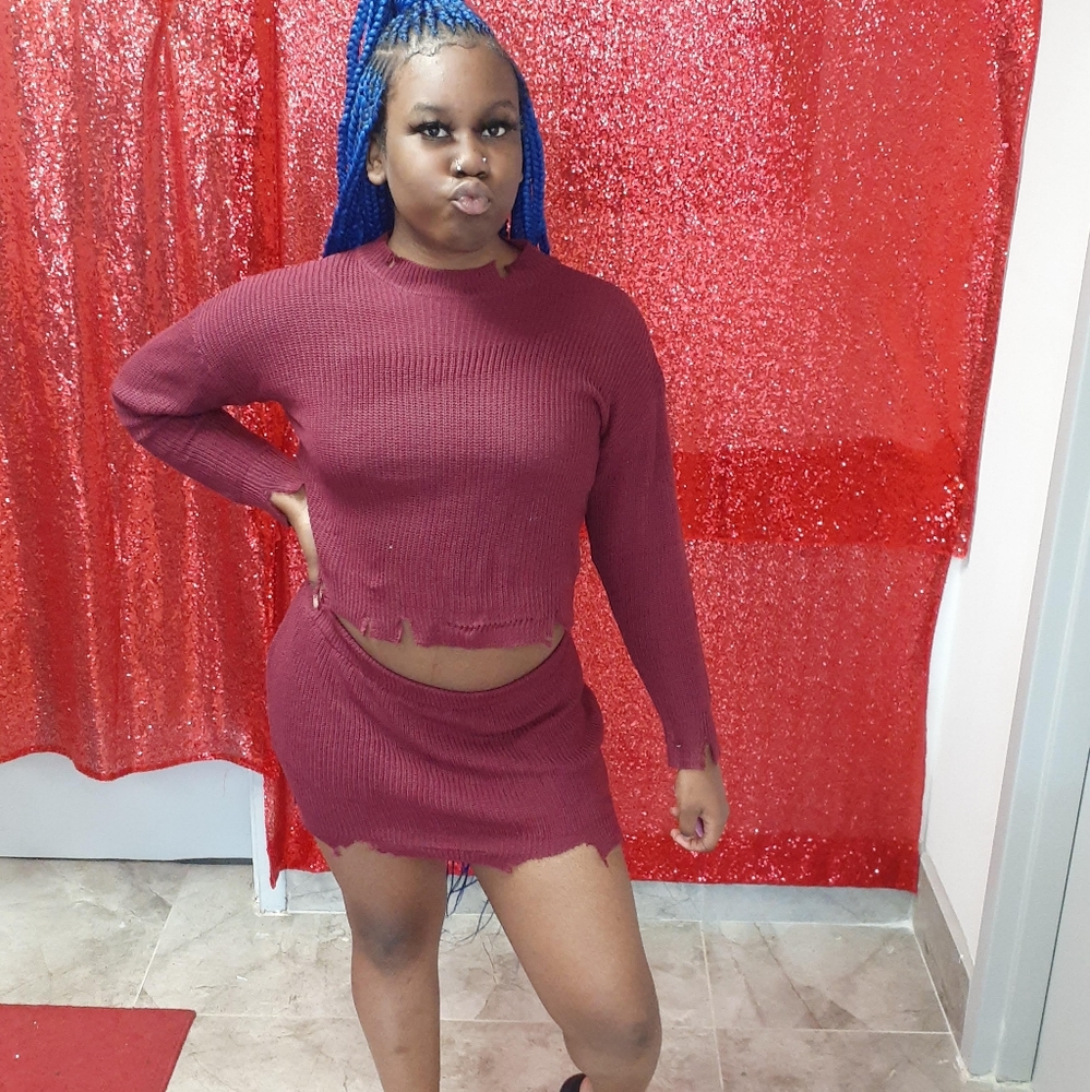 Bougie Bum Skirt Set